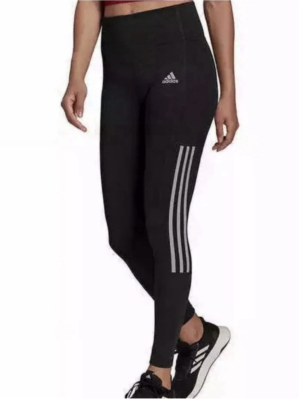 Adidas Aeroread Athletic Leggings Yoga Black Grey High Waist - S
New with Tags